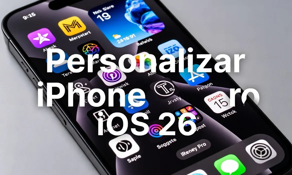 Cómo personalizar tu iPhone con iOS 26: iconos, widgets y fondos