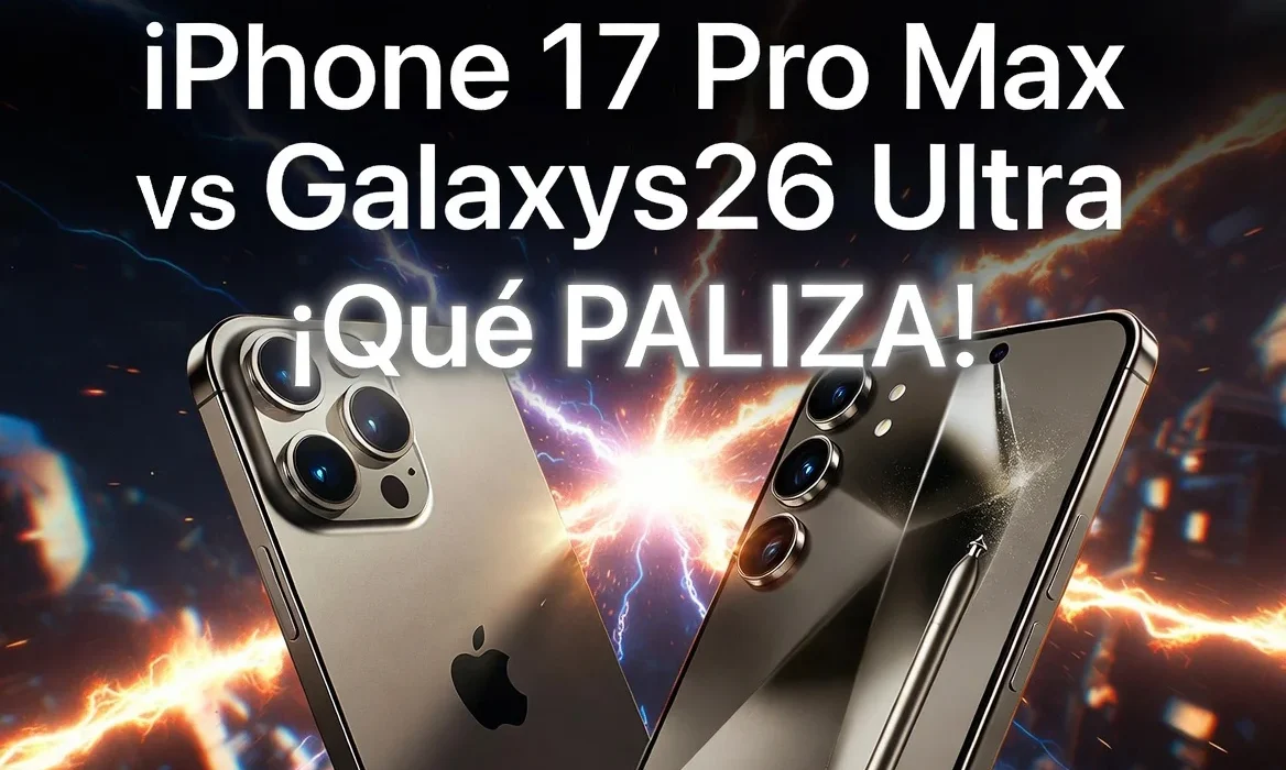 Samsung Galaxy S26 Ultra vs iPhone 17 Pro Max: cuál es mejor