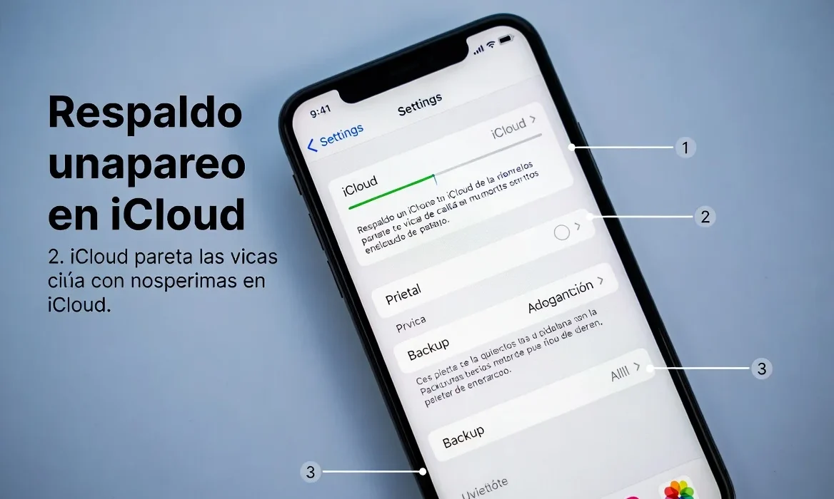 Cómo hacer un respaldo del iPhone en iCloud paso a paso