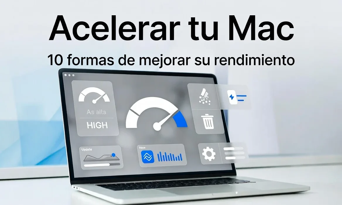 Cómo hacer más rápida una Mac: 10 formas de mejorar su rendimiento