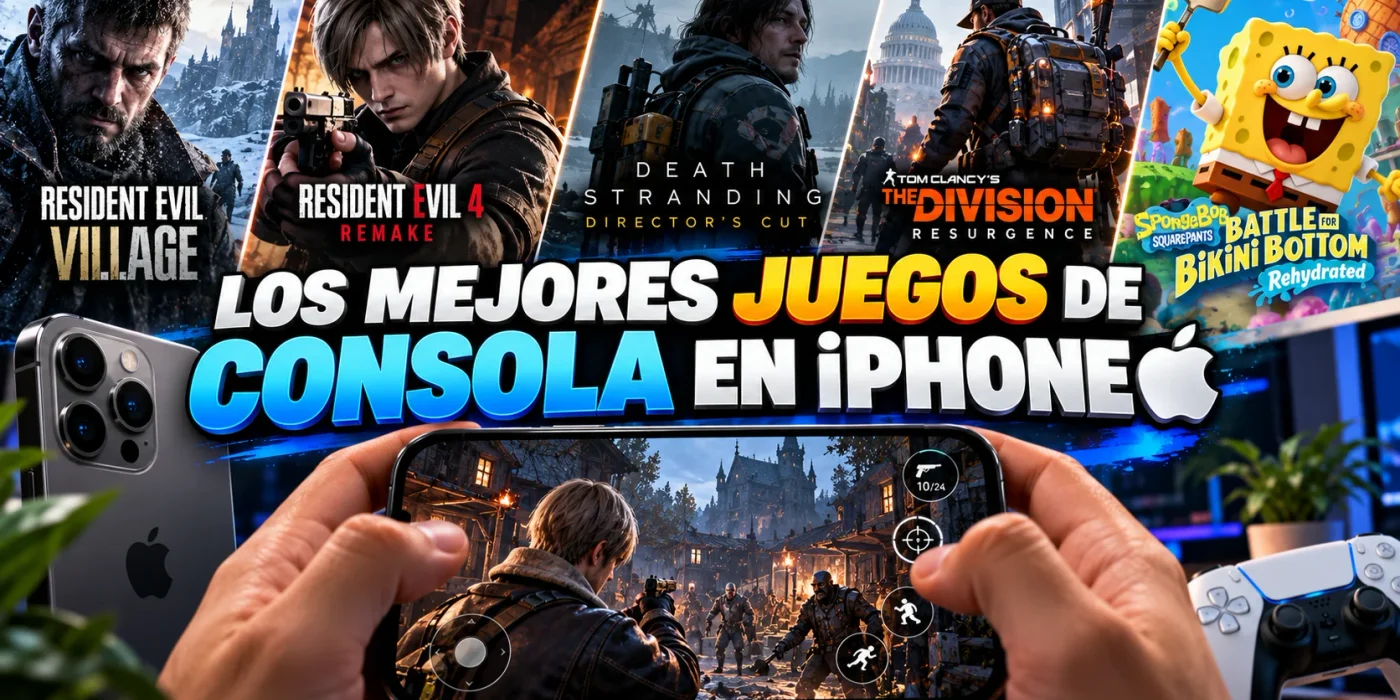 Juegos de consola que puedes jugar en iPhone: Resident Evil, Death Stranding y más