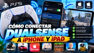 Cómo conectar un mando DualSense de PS5 al iPhone o iPad
